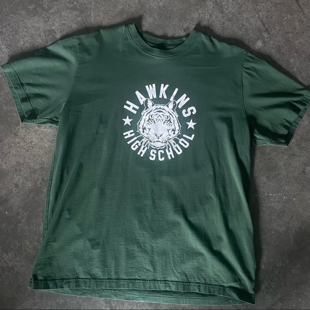 Nike x Stranger Things “Hawkins High School” T-Shirt (Green)